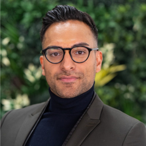 Public speaking coaching client headshot