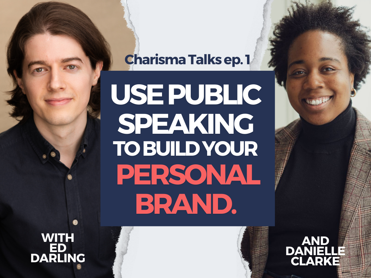 public speaking and personal branding
